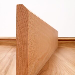45° Chamfered Beech Skirting Board