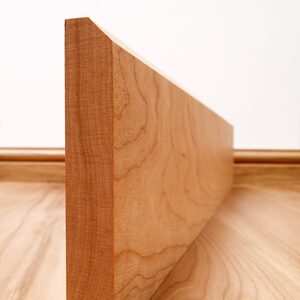 45° Chamfered Cherry Skirting Board