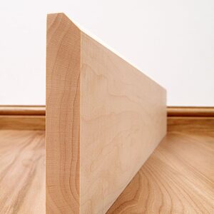 45° Chamfered Maple Skirting Board