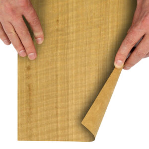 Anigre Figured Paper Back Veneer Sheet - 4' x 8' Roll