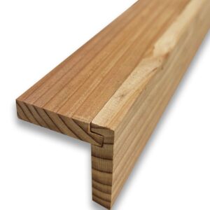 British Cedar Two-Part Corner Piece Moulding