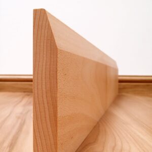 Chamfered Beech Skirting Board