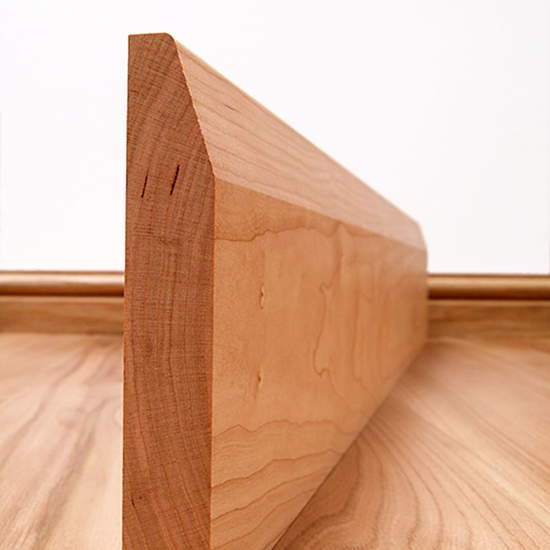Chamfered Cherry Skirting Board
