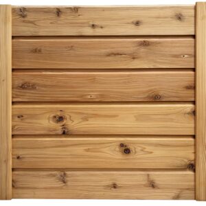 Horizontal Machined British Western Red Cedar Cladding