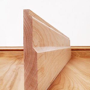 Lambs Tongue Maple Skirting Board