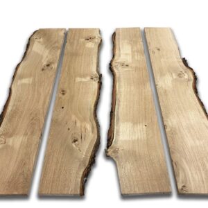 Pack of 4 Character English Oak Boards 1.2m (L) x 20mm (T)