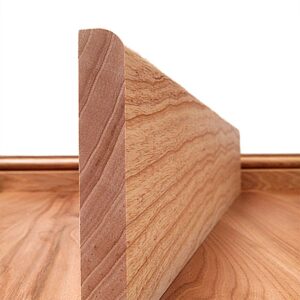 Round Edge Ash Skirting Board
