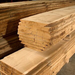 Sawn Prime Waney Edged Oak (per cubic foot)