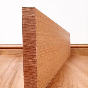 Square Edge Beech Skirting Board