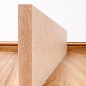 Square Edge Maple Skirting Board