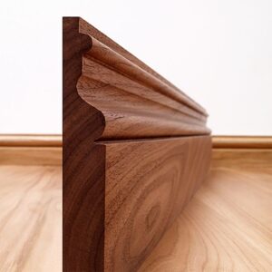 Victoriana Black Walnut Skirting Board