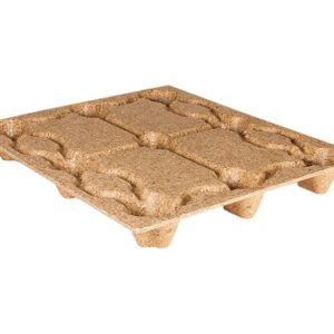 wood fiber pallet 100X120cm, new